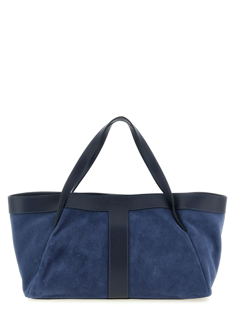 Suede shoulder bag