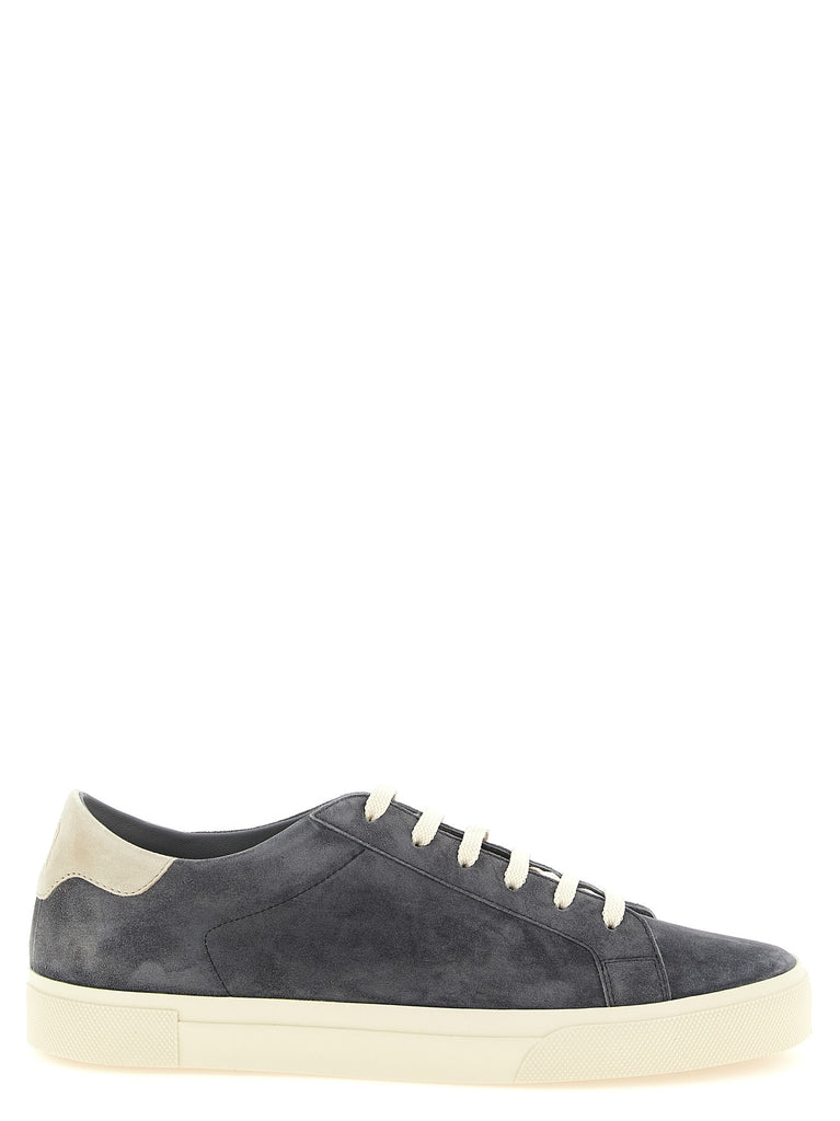 Suede sneakers