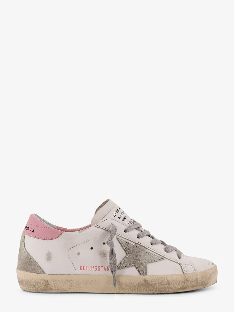 Superstar leather sneakers with iconic side logo