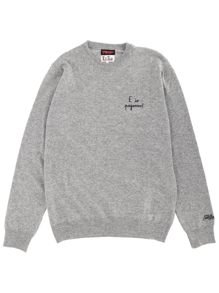 SWEATER WITH EMBROIDERY