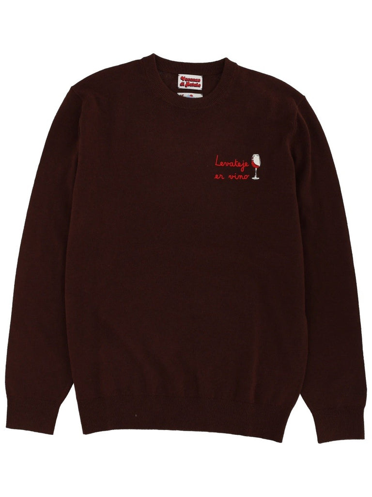 SWEATER WITH EMBROIDERY