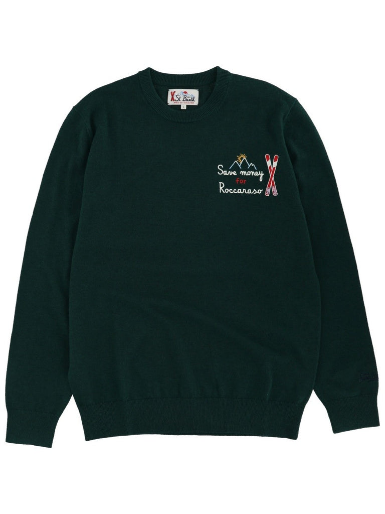 SWEATER WITH EMBROIDERY