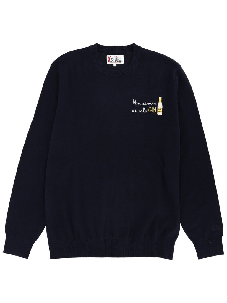 SWEATER WITH EMBROIDERY