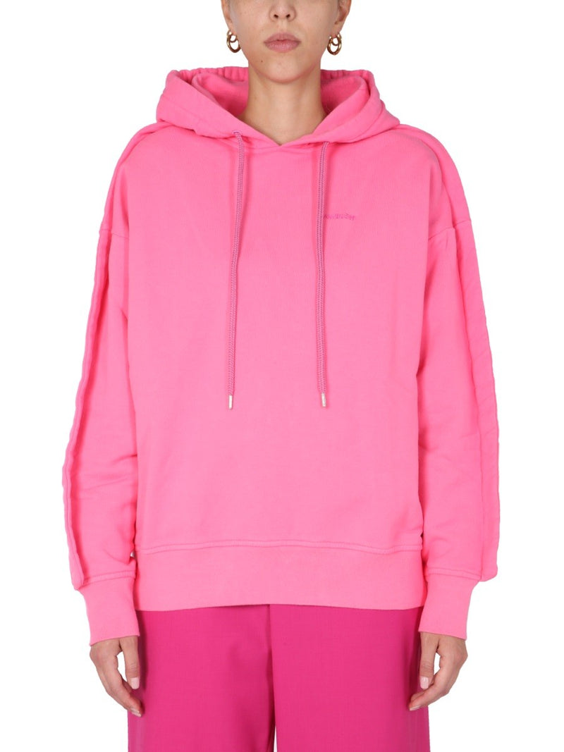 SWEATSHIRT WITH EMBROIDERED LOGO