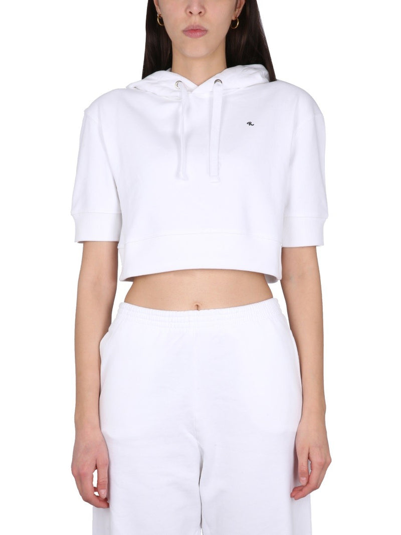 SWEATSHIRT WITH LOGO EMBROIDERY