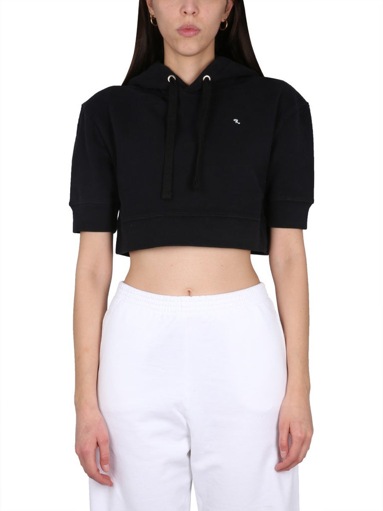 SWEATSHIRT WITH LOGO EMBROIDERY