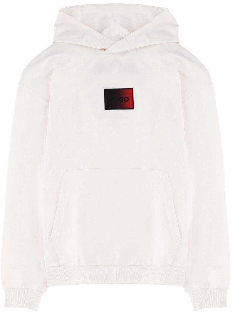 SWEATSHIRT WITH LOGO PATCH