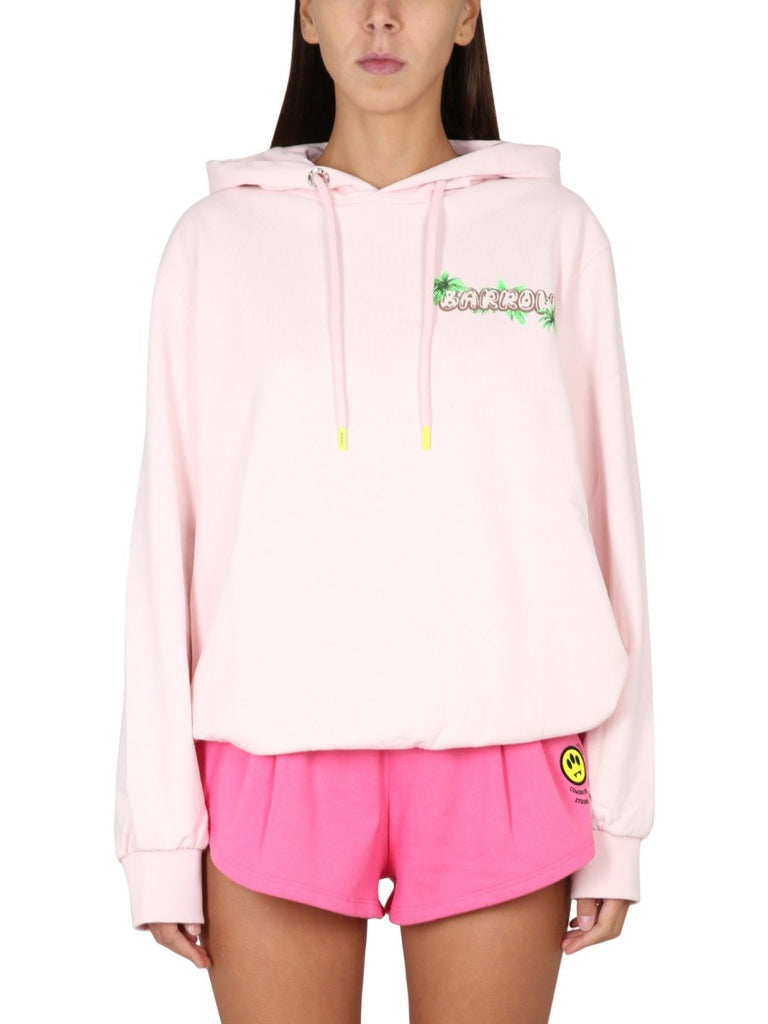 SWEATSHIRT WITH LOGO PRINT