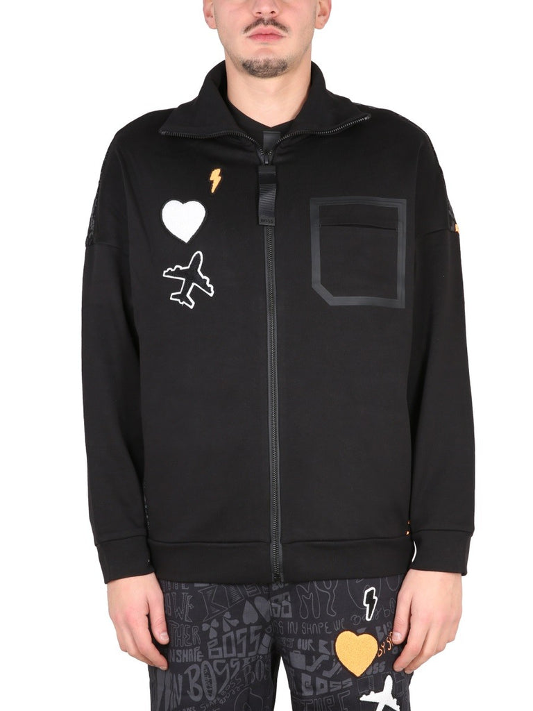 SWEATSHIRT WITH LOGO
