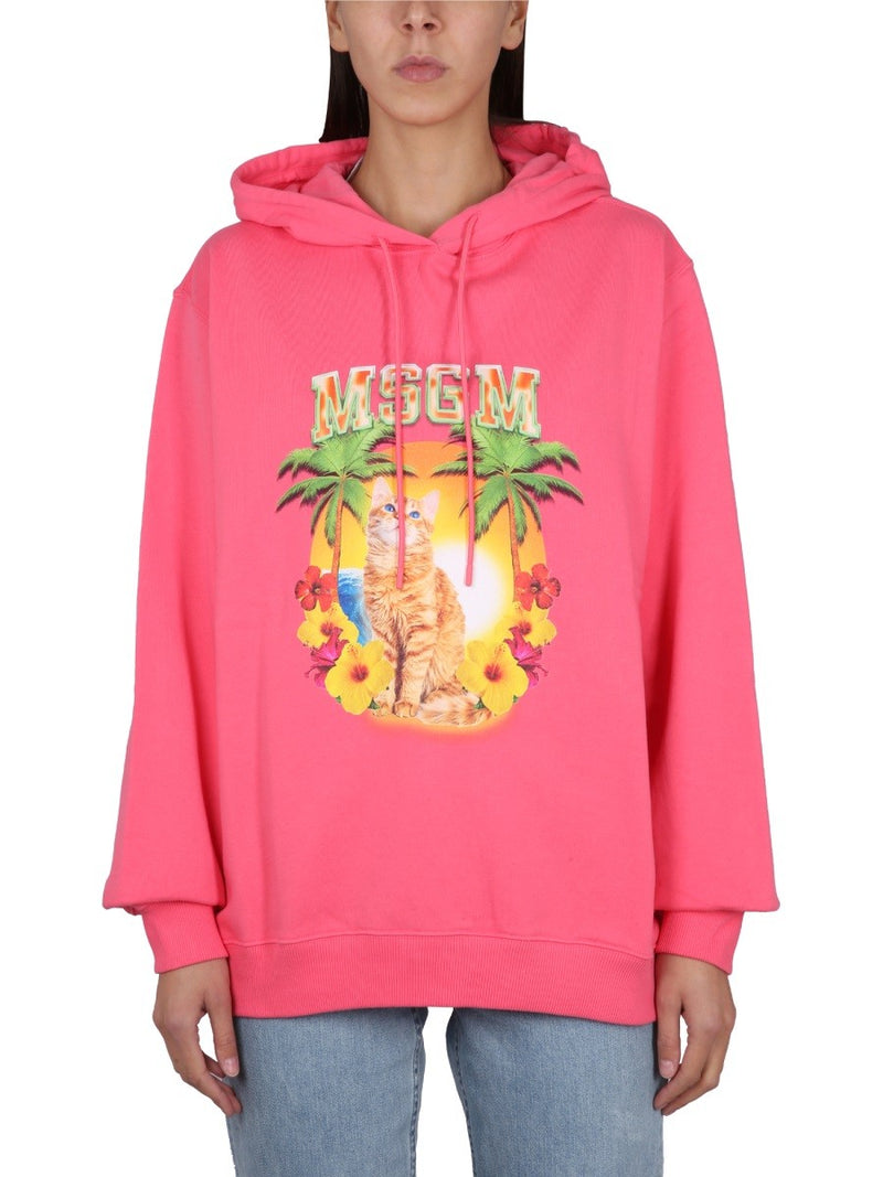 SWEATSHIRT WITH LOGO