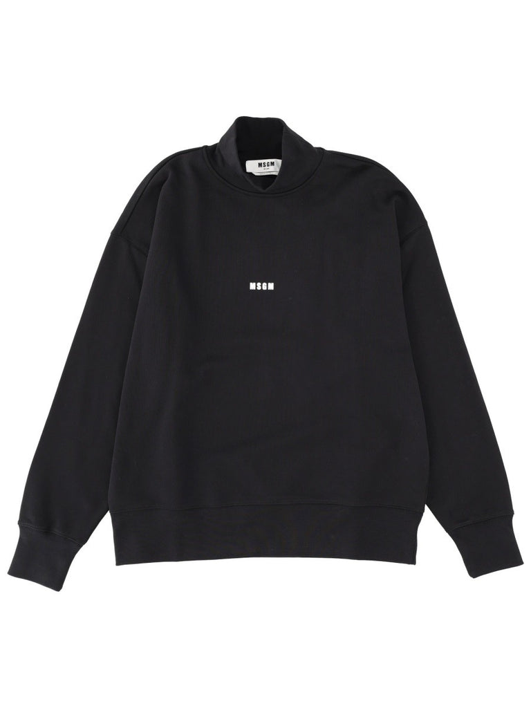 SWEATSHIRT WITH MICRO LOGO