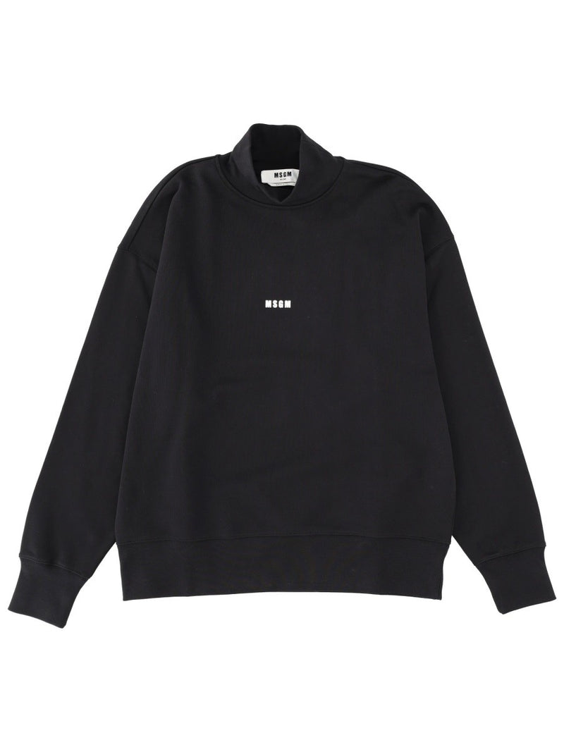 SWEATSHIRT WITH MICRO LOGO