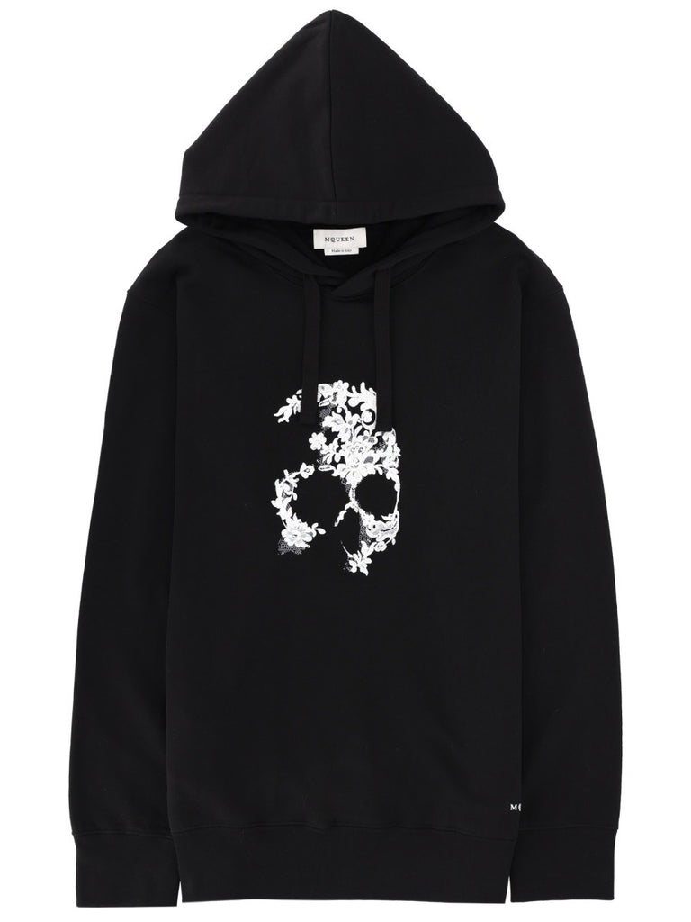 SWEATSHIRT WITH "SKULL MOTIF"