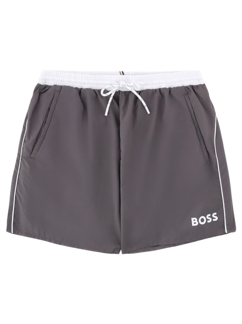 SWIMSUIT WITH LOGO