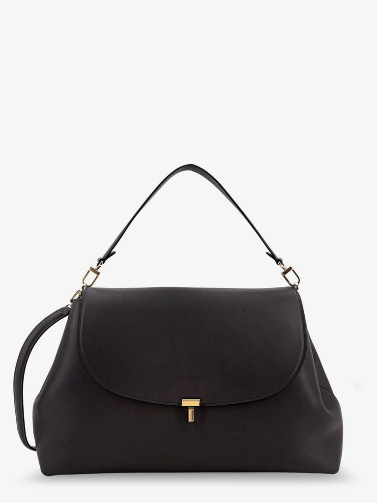 T-Lock Leather Shoulder Bag