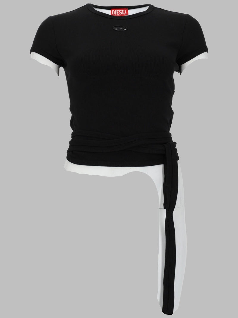T-SHIRT A COSTINE CON LACCI
