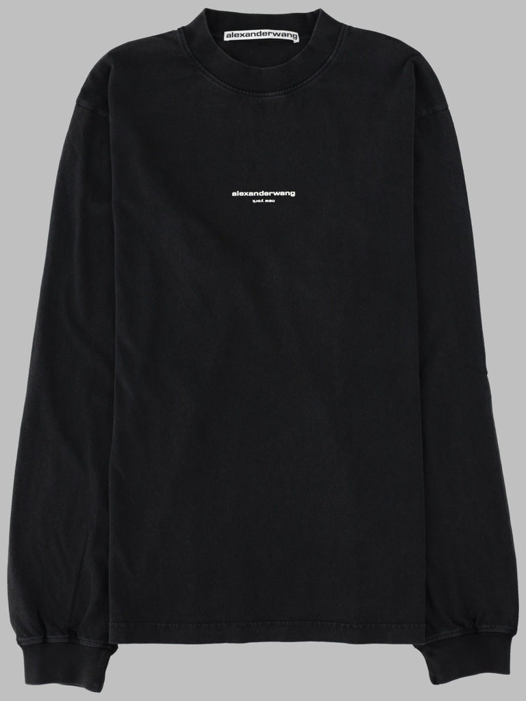 T-SHIRT A MANICA LUNGA CON LOGO