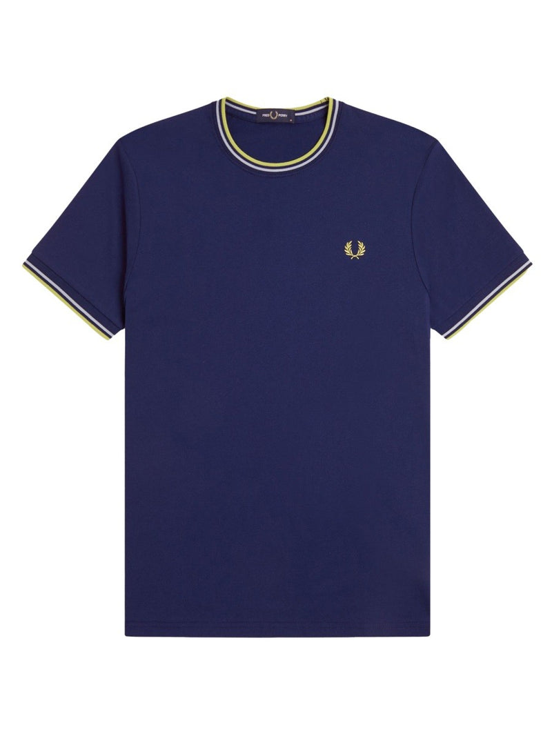 T-SHIRT CON DOPPIA RIGA