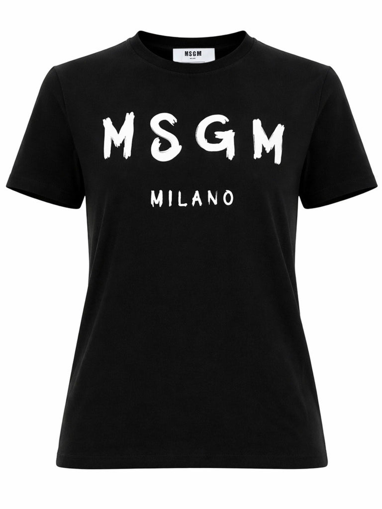 T-SHIRT CON LOGO PENNELLATO