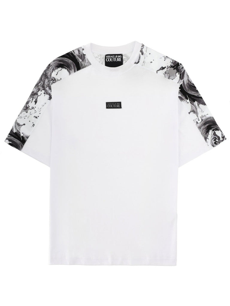 T-SHIRT CON PLACCA LOGO