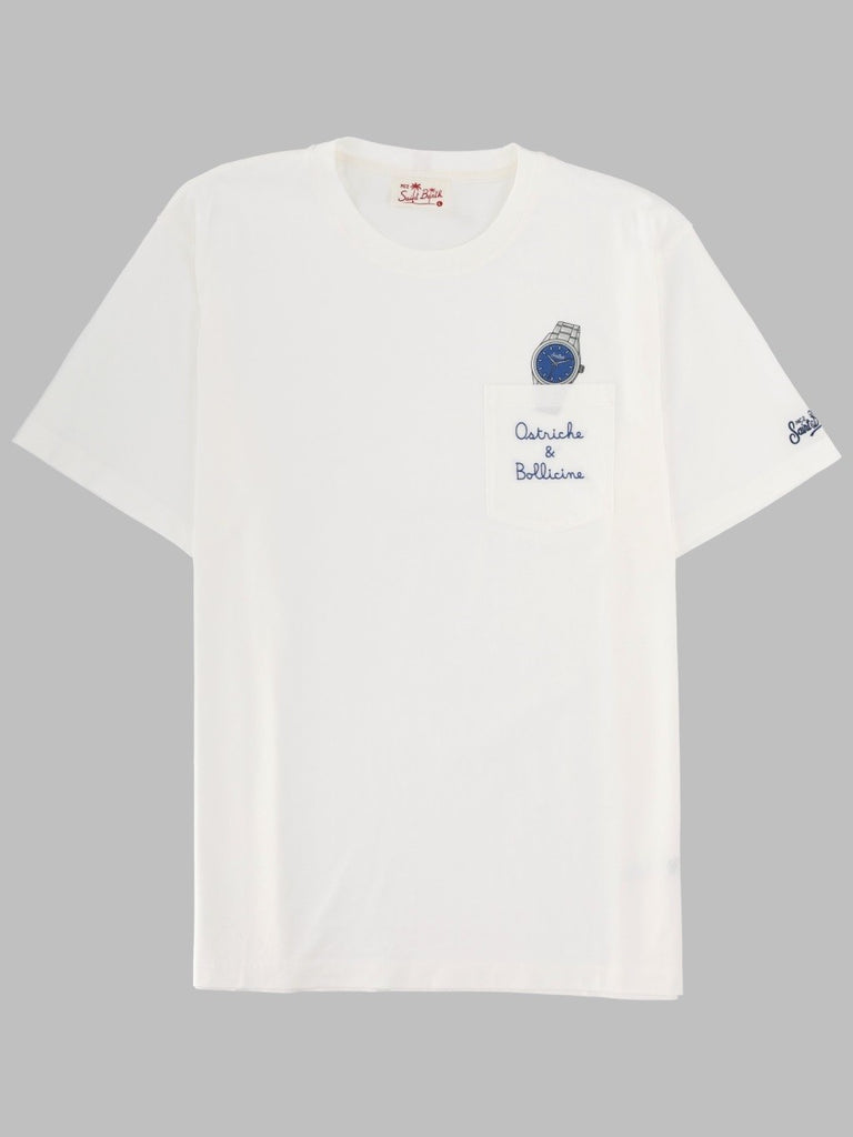 T-SHIRT CON RICAMO