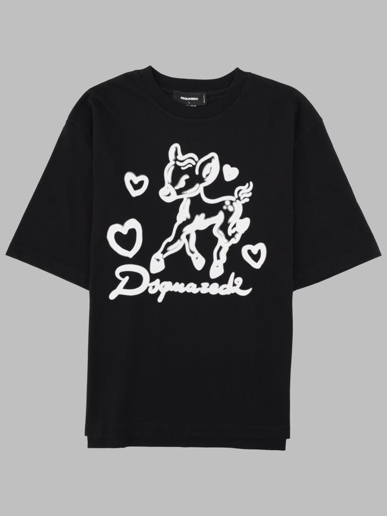 T-SHIRT CON STAMPA E LOGO