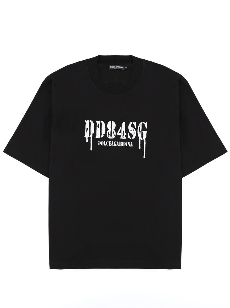 T-SHIRT CON STAMPA E LOGO