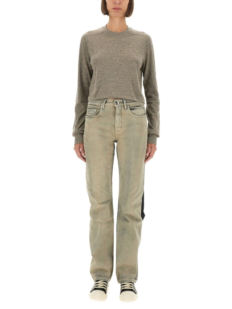 T-SHIRT "LS CROPPED SMALL LEVEL T"