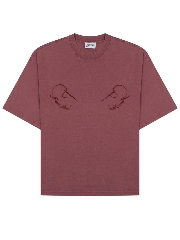 T-SHIRT "NEEDLES" CON LOGO