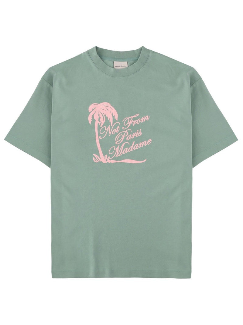 T-SHIRT "SLOGAN PALMIERS"