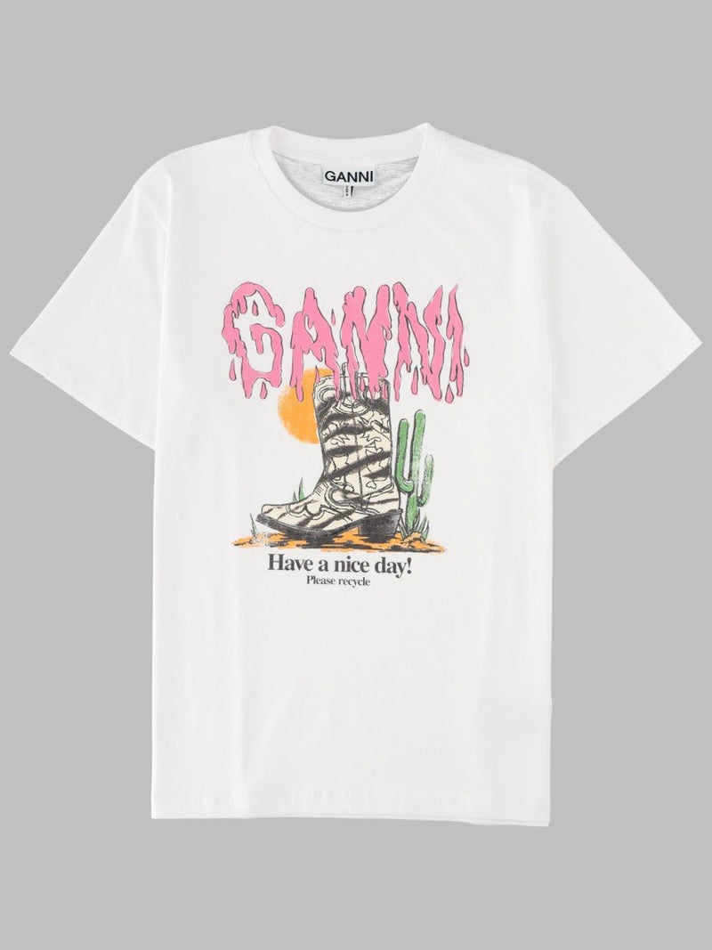 T-SHIRT "WESTERN ZEBRA BOOT"