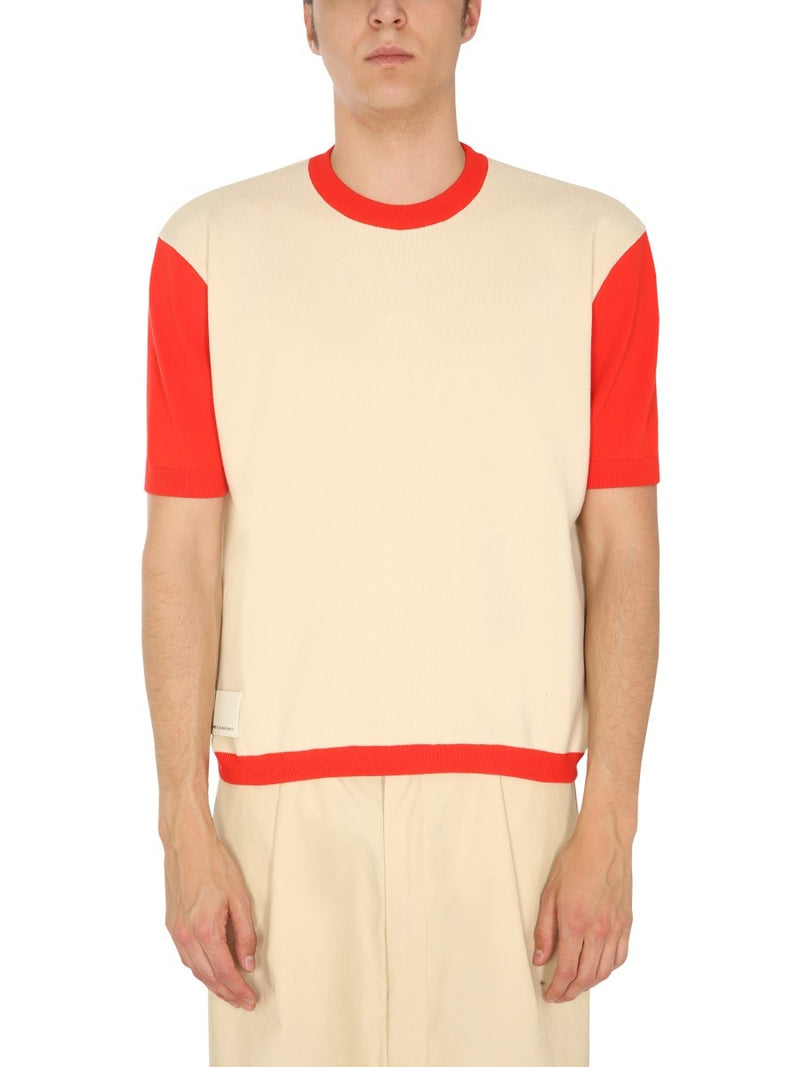 T-SHIRT WITH CONTRASTING PROFILES