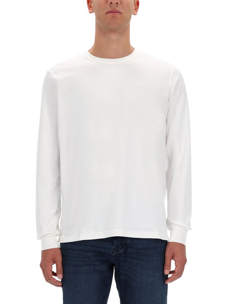 T-SHIRT WITH EMBROIDERED LOGO