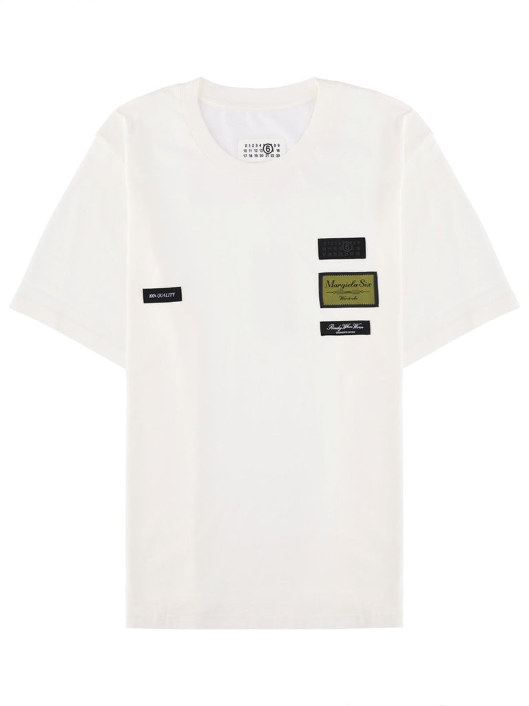T-SHIRT WITH EXTERNAL LABELS