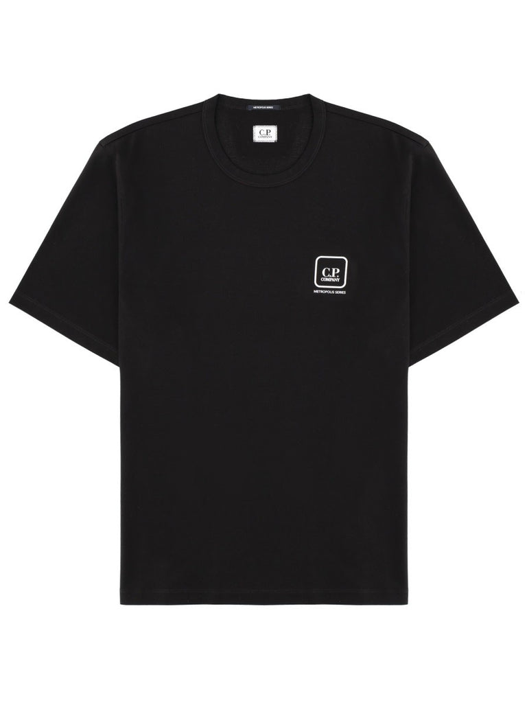 T-SHIRT WITH LOGO AND PRINT