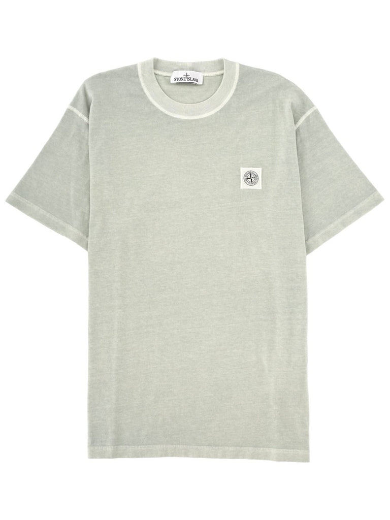 T-SHIRT WITH LOGO PATCH