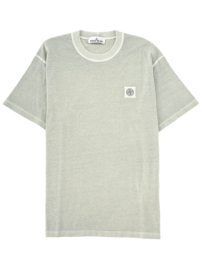 T-SHIRT WITH LOGO PATCH
