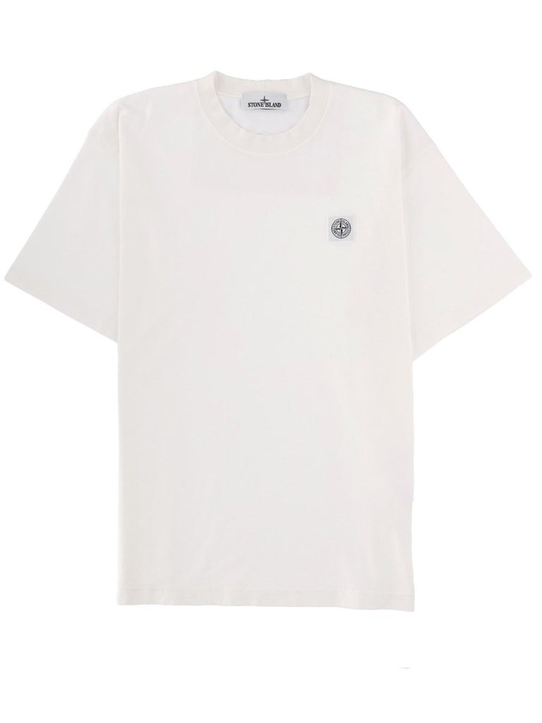 T-SHIRT WITH LOGO PATCH