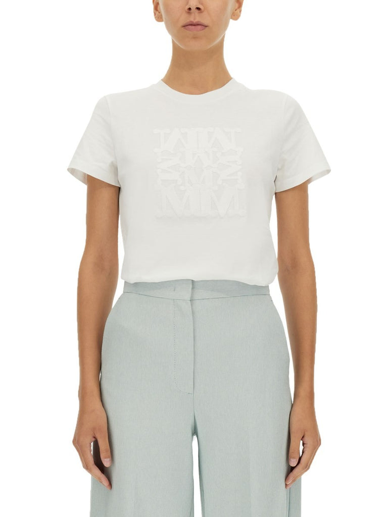 T-SHIRT WITH LOGO PATCH
