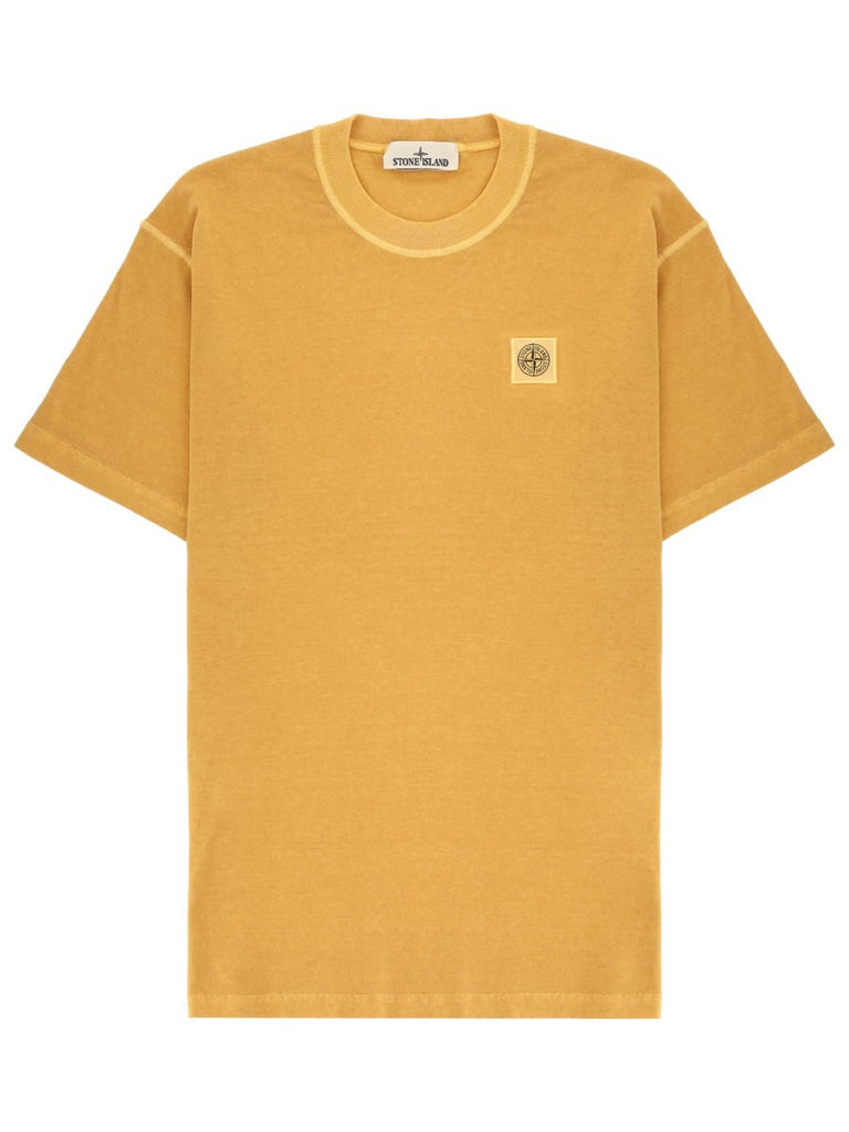 T-SHIRT WITH LOGO PATCH