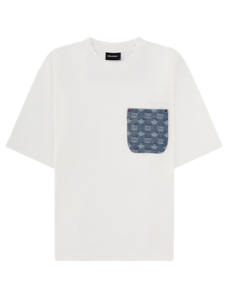 T-SHIRT WITH LOGO POCKET