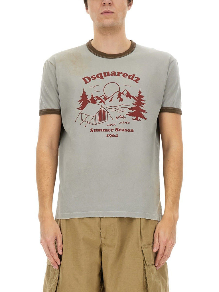 T-SHIRT WITH PRINT