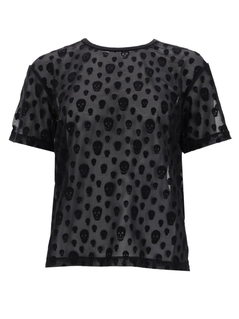 T-SHIRT WITH "SKULL" PATTERN
