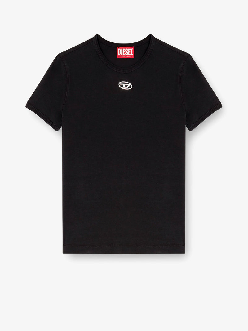 T-Uncutieslong-OD cotton blend t-shirt