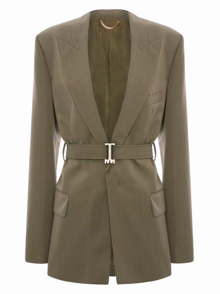 TAILORED BLAZER WITH BELT