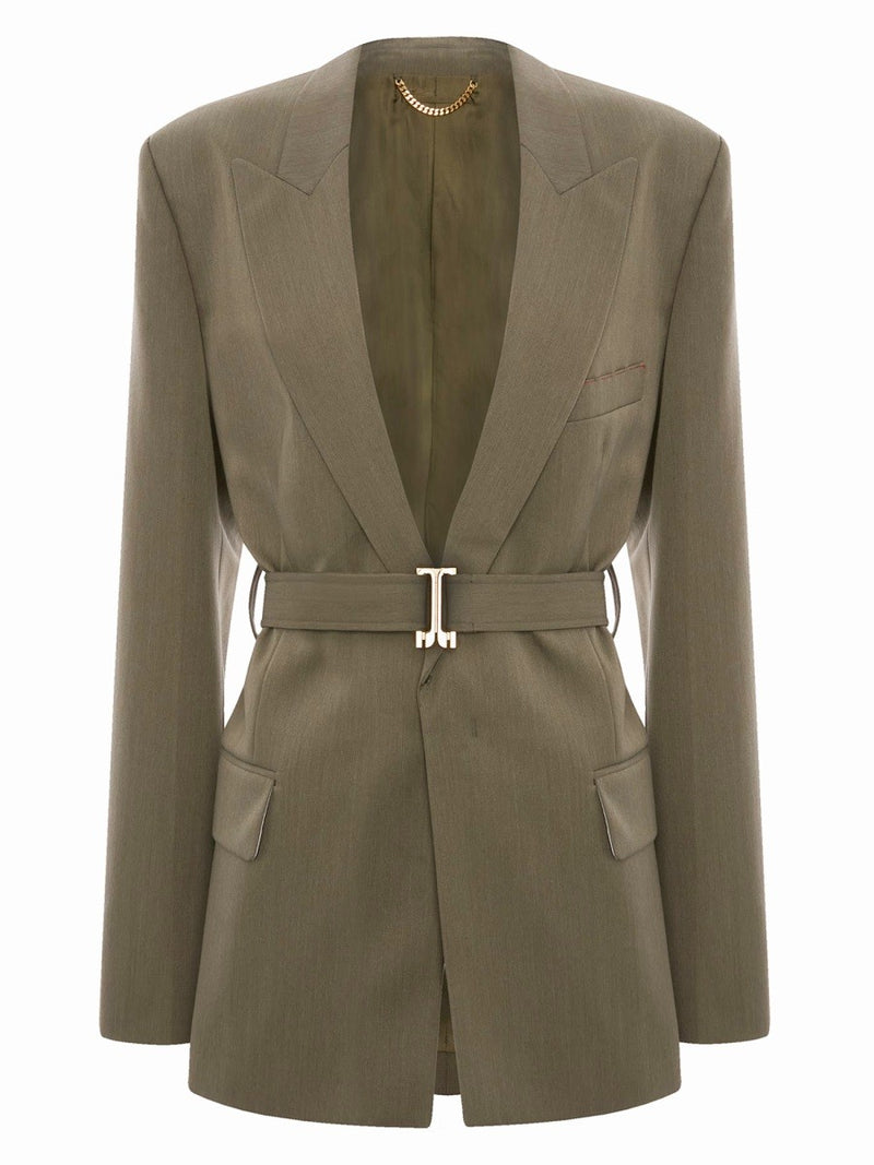 TAILORED BLAZER WITH BELT