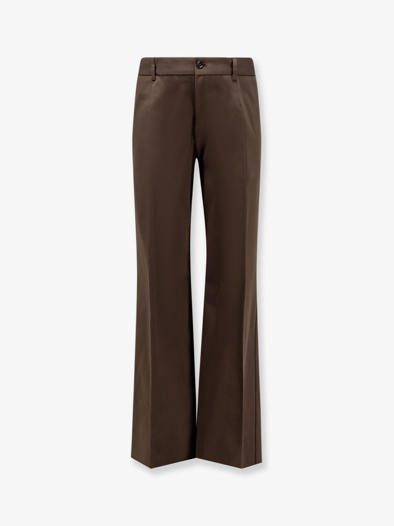 Tailored cotton trousers