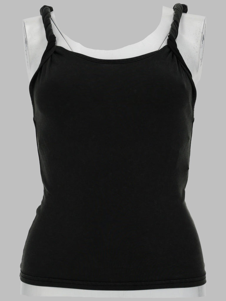 TANK TOP CON SPALLINE ARROTOLATE
