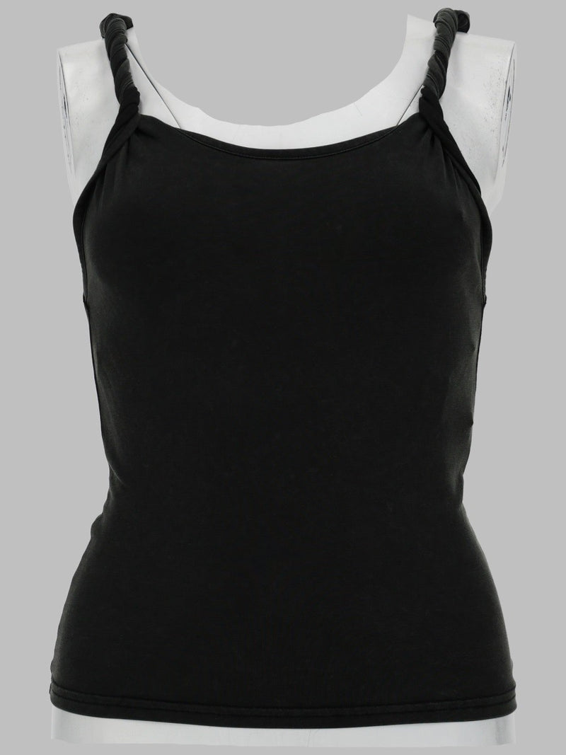 TANK TOP CON SPALLINE ARROTOLATE