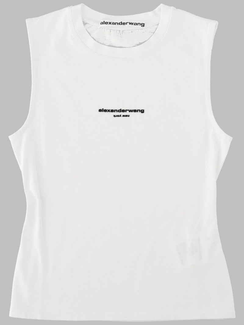 TANK TOP IN COTONE STRETCH